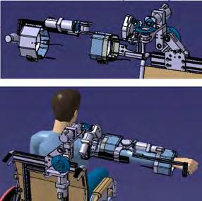 Biomechanical models of the upper limb are also used for evaluation and diagnosis, in order to control the forces and the couples generated by the upper limb movements during a robotic assisted