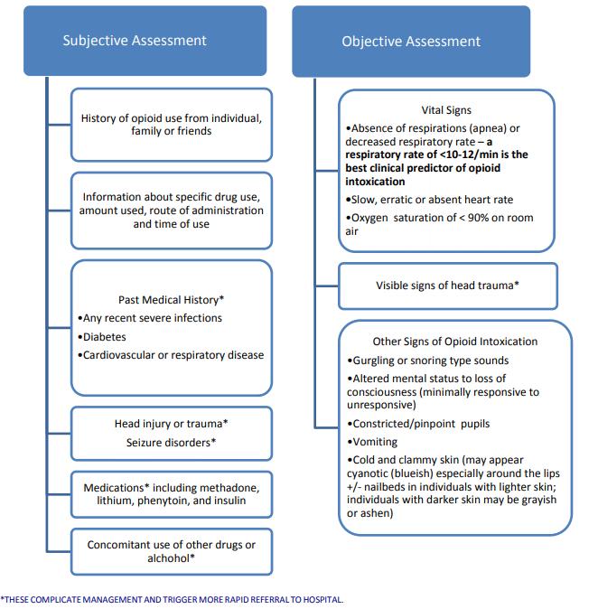Appendix 3 Subjective and Objective Assessment of Opioid Overdose Reference: BCCDC Decision