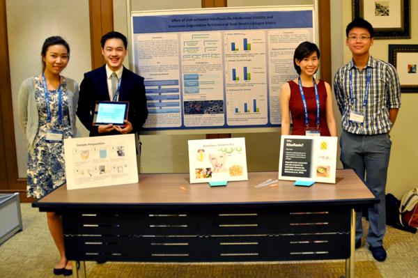 Award Winners at Various Conferences in 2013 Project Title: Effect of UVA-activated Riboflavin on Mechanical Stability and Enzymatic-Degradation Resistance