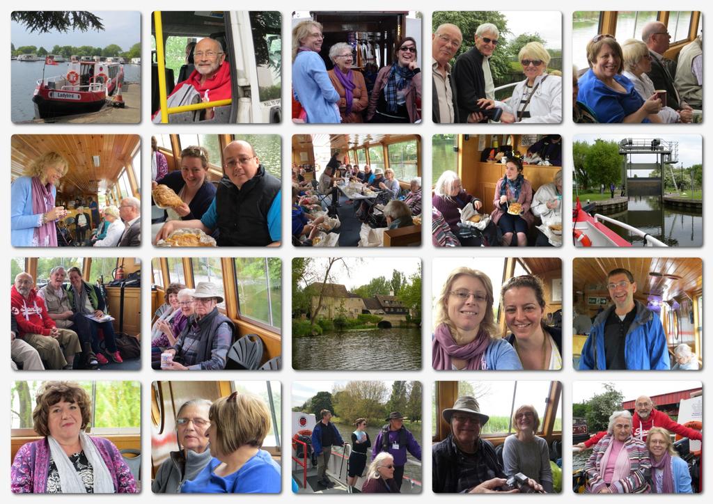 DAY TRIPS Ladybird Boat Trip Last month we enjoyed a lovely day out on the Ladybird boat from Huntingdon to Godmanchester and definitely ate more fish & chips than the daily recommended allowance!