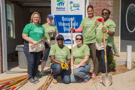 May 8 12 Women Build is a program that celebrates women eliminating inadequate housing by building homes and improving communities.