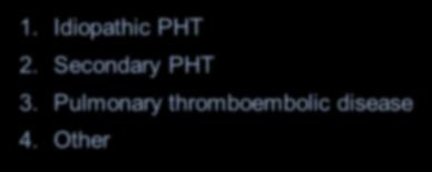Pulmonary thromboembolic