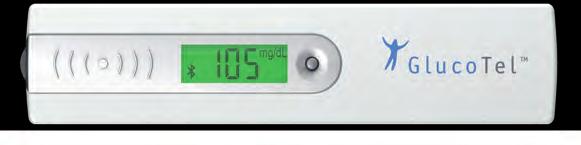 22 The GlucoTel meter is a glucose monitoring and diabetes management system 7 Technical Data Size: 140 * 30 * 18 mm 23 that is to be used only in accordance with the instructions detailed in this