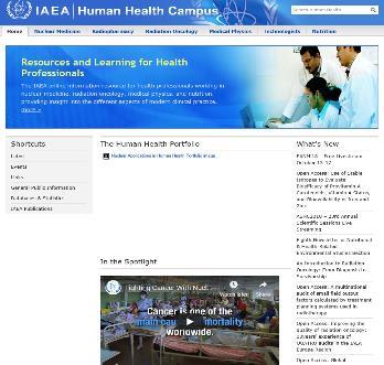 Activities of NAHU NAHU: Division of Human Health Department of Nuclear Science and Applications Publications