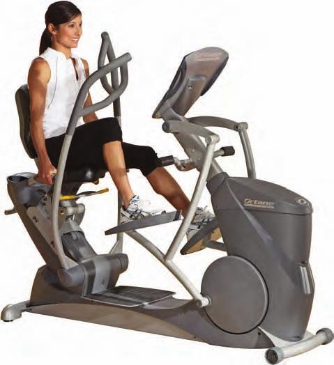 CHEST PRESS/LEG PRESS Exercisers combine cardio and strength training efficiently with vigorous intervals of 10-15