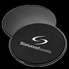 What Core Gliding Discs Are Core gliding discs are circular shaped discs, similar to the size a large coaster would be,