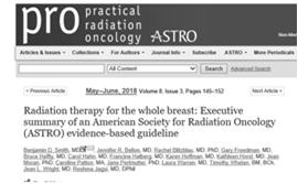 Ontario Clinical Oncology Group Trial of Accelerated Hypofractionated Whole Breast Irradiation 1,234 patients T1 2, N0 With clear margins >50 yo R 50 Gy/25 fxs 5 weeks 42.