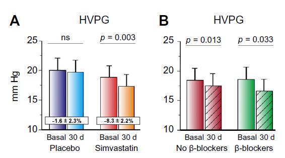 Double-Blind Randomized Controlled Trial of Simvastatin vs Placebo for Portal