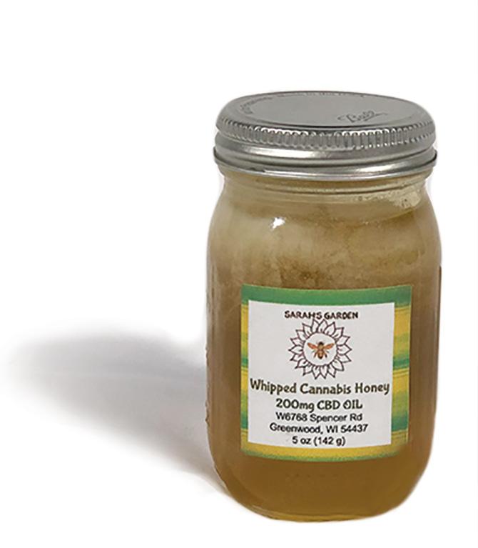 Sarah s Garden Whipped CBD Honey 5oz (200mg) Sarah s Garden is located in Greenwood, WI.