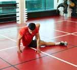Sit Kick Challenge Starting in a push up position, bring your feet slightly in with your knees towards your chest.
