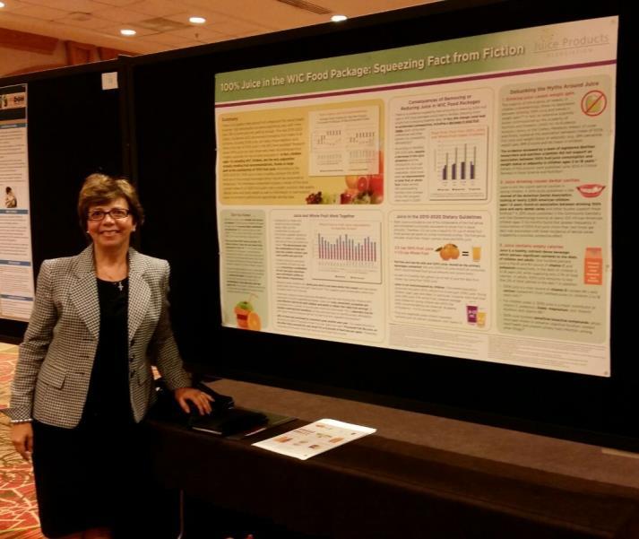 Women, Infants and Children Program (WIC) JPA presented poster at the 2016 Nutrition Education &