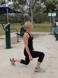 Lunge jumps: Lunge jumps are a power based exercise involving a high level of impact.