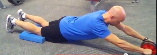 Keep your upper body upright and your lower back flat. 6. Push back to the start position.