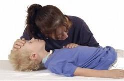Unresponsive victim: Determined whether victim is breathing by looking, listening, and feeling for breath through the nose,