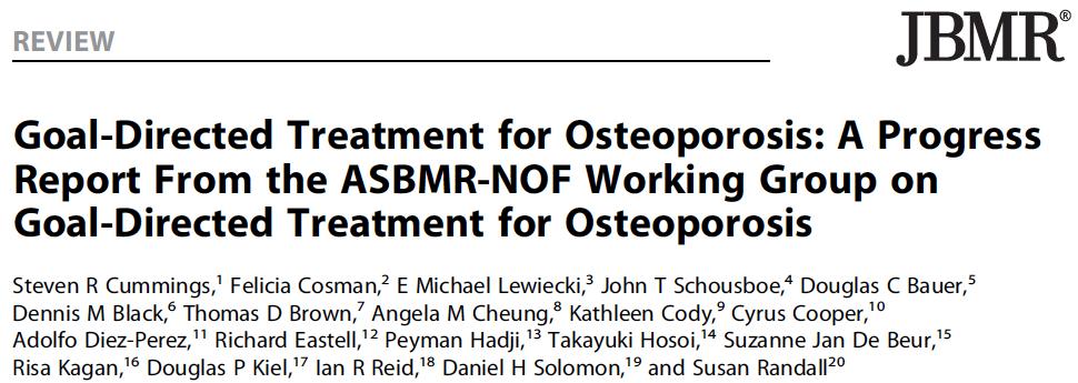 starting treatment Untreated probability of major osteoporotic fracture calculated by FRAX. ONJ estimate is ~1/100,000 patienttreatment-years from ASBMR Task Force by Khosla S et al.