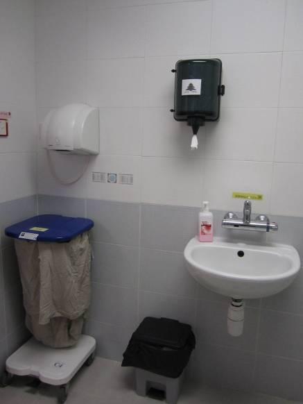 Designated toilet and