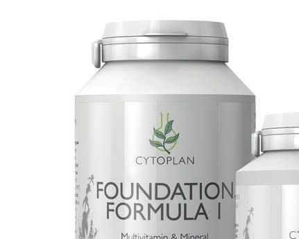 SUPPLEMENTS TO SUPPORT A VEGAN DIET MULTI-FORMULAE Foundation Formula 1 all encompassing multivitamin and