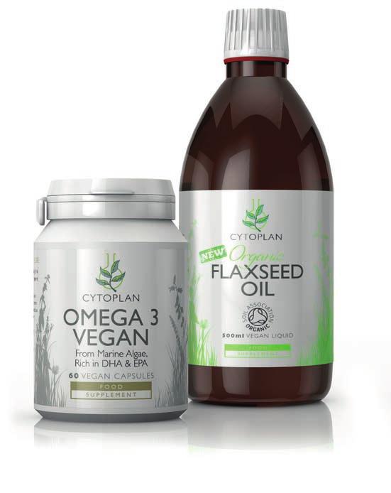 ESSENTIAL FATTY ACIDS Omega 3 Vegan a plant source of the essential omega-3 fatty acids, DHA and EPA. From marine algae.