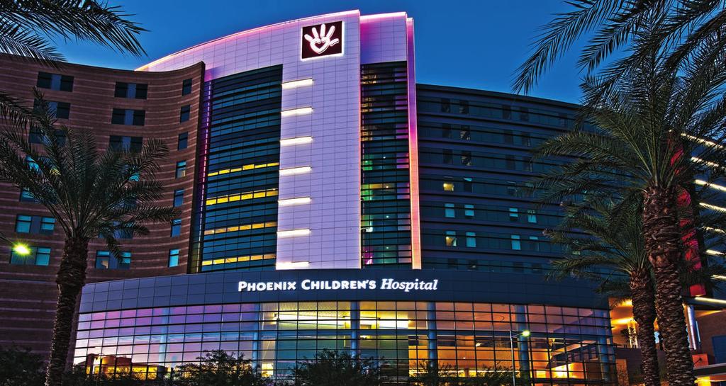 Phoenix Children s is the sixth-largest children s hospital in the nation, providing world-class care in 75 sub-specialty fields of pediatric medicine Phoenix Children s operates specialty and urgent
