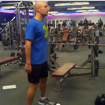 Push with your outside leg to return to the starting position. Alternate sides with each rep.