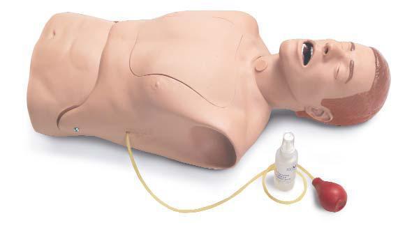 8 NG Tube and Trach Care Trainer Part Number: 375 10001 Skills: Tracheotomy care Tracheal suctioning NG tube insertion and removal NG tube irrigation, instillation, and monitoring Feeding tube