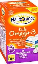 Omega-3 and omega-6 in child nutrition UK company Haliborange Health benefit: support brain functions by adding omega-3 (marine