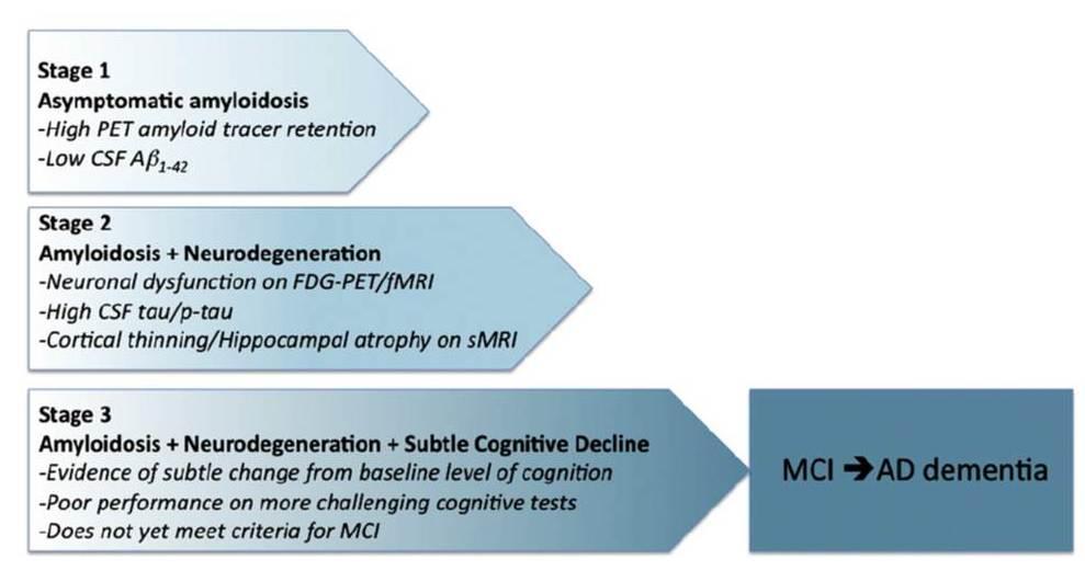 Staging Framework for Pre-Clinical AD 22