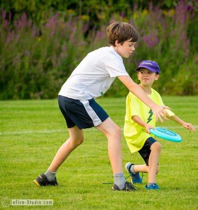 Stage 3: Learn to Play Ages: Males 9-12 / Females 8-11 Objective: Learn general Ultimate skills and develop understanding of Spirit of the Game in a fun and cooperative environment.