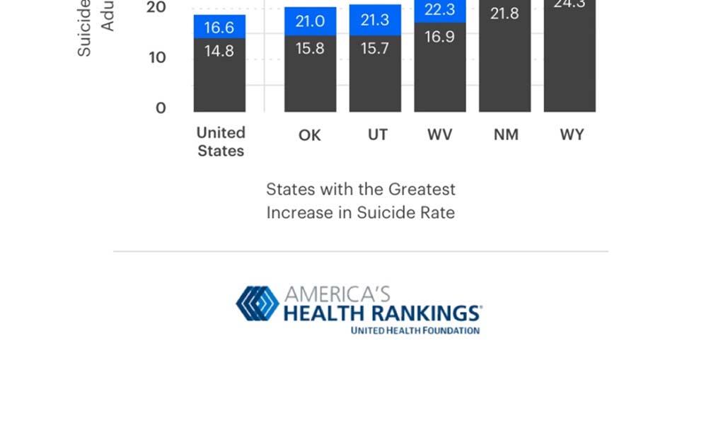Suicide Rates Have Increased Nationally