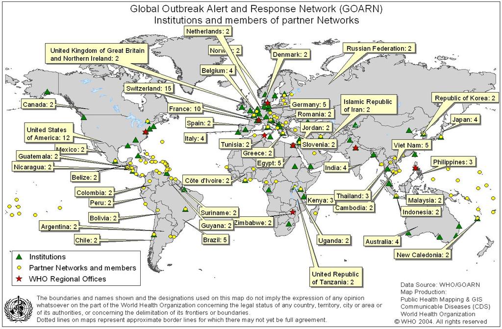 Global Outbreak and Alert Network