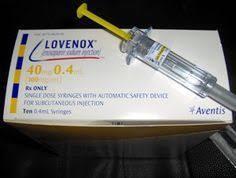 Coumadin (warfarin) Lovenox (enoxaparin) Why is this