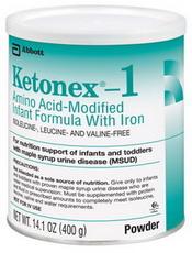 Nutrition support of infants and toddlers with maple syrup urine disease (MSUD). Isoleucine-, leucine- and valine-free. Use under medical supervision.