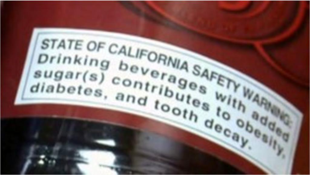 California legislature has tried to pass a simple labeling bill State of California Safety