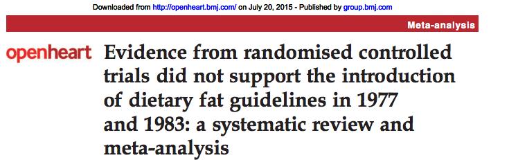 OTHER CRITIQUE Focus on reducing incidence of coronary heart disease in 1977 DGA Reduction in dietary fat to <30% kcal (<10% from sat fat) Did the evidence support this?