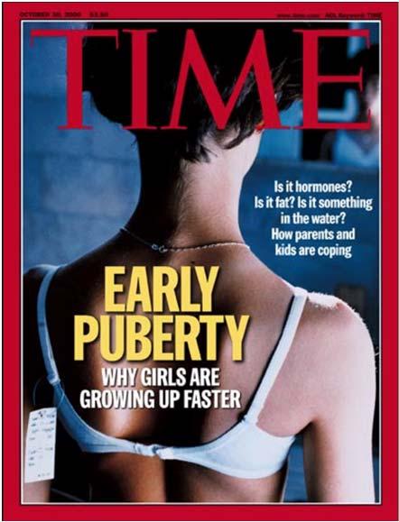 Is puberty starting earlier? Is puberty starting earlier?
