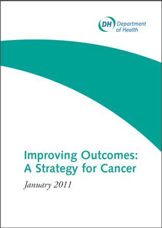 Evidence to help identify priorities: Module 1 - impacts England: new evidence for 2011 cancer plan update confirming the survival gap Wales: catalyst for improving data