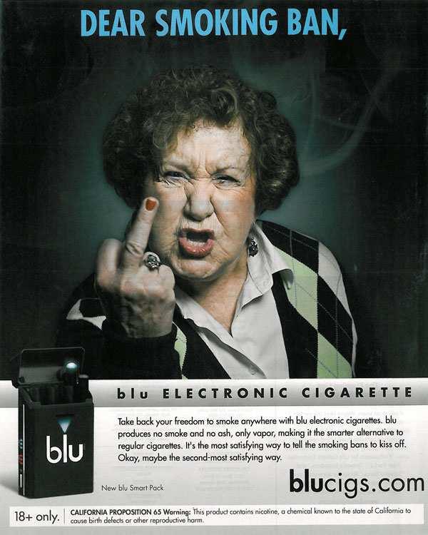 blu Dear Smoking Ban,