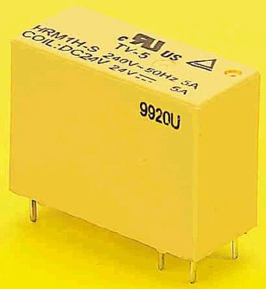 Features: SPCO contacts. Sealed to allow washing after flow soldering. Specifications: Coil Data: Nominal Voltage Nominal Power consumption : 3V dc to 24V dc. : 540mW to 720mW.