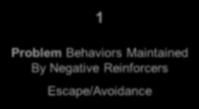 Reinforcers Target Response 3 Problem Behaviors Maintained Automatic Reinforcers