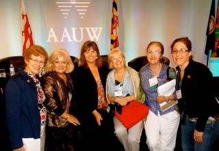 recognition of her many years of devotion to championing AAUW