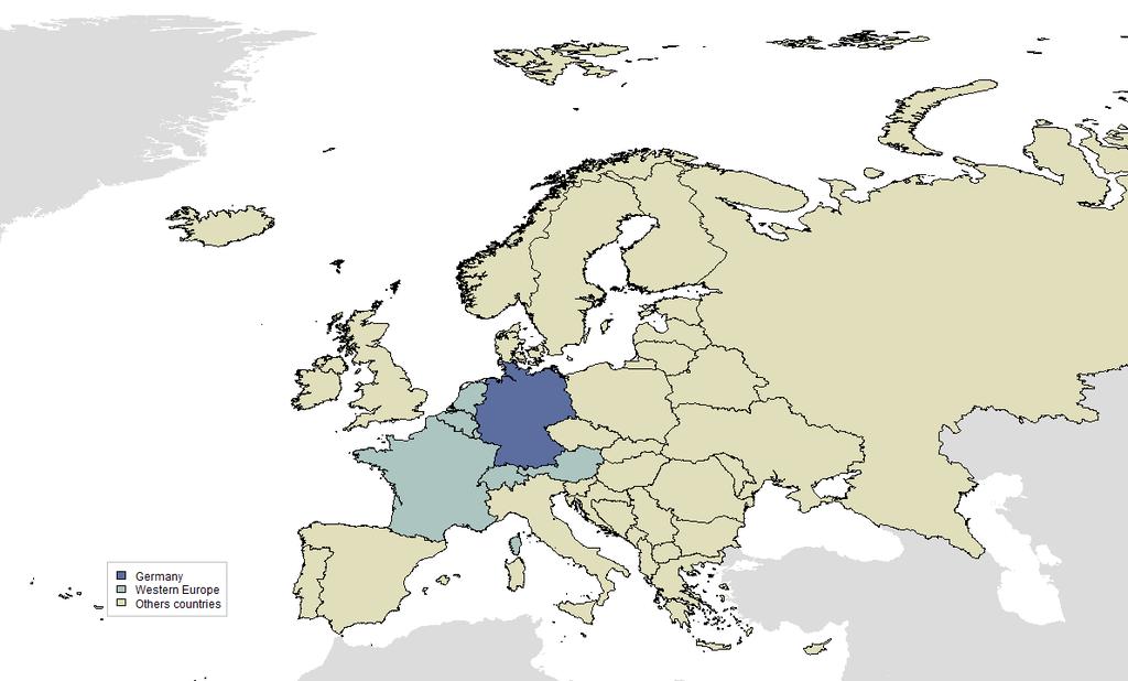 1 INTRODUCTION - 2-1 Introduction Figure 1: Germany and Western Europe The HPV Information Centre aims to compile and centralise updated data and statistics on human papillomavirus (HPV) and related