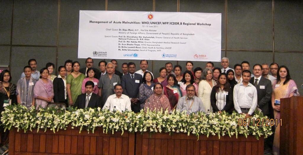 Regional Workshop on Acute Malnutrition, June 11 Bangladesh, Bhutan, DPR