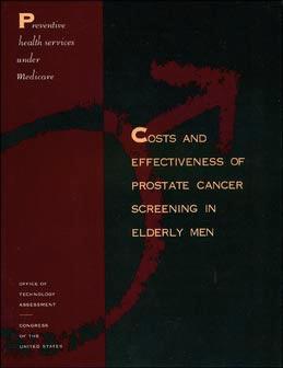 Costs and Effectiveness of Prostate Cancer Screening in