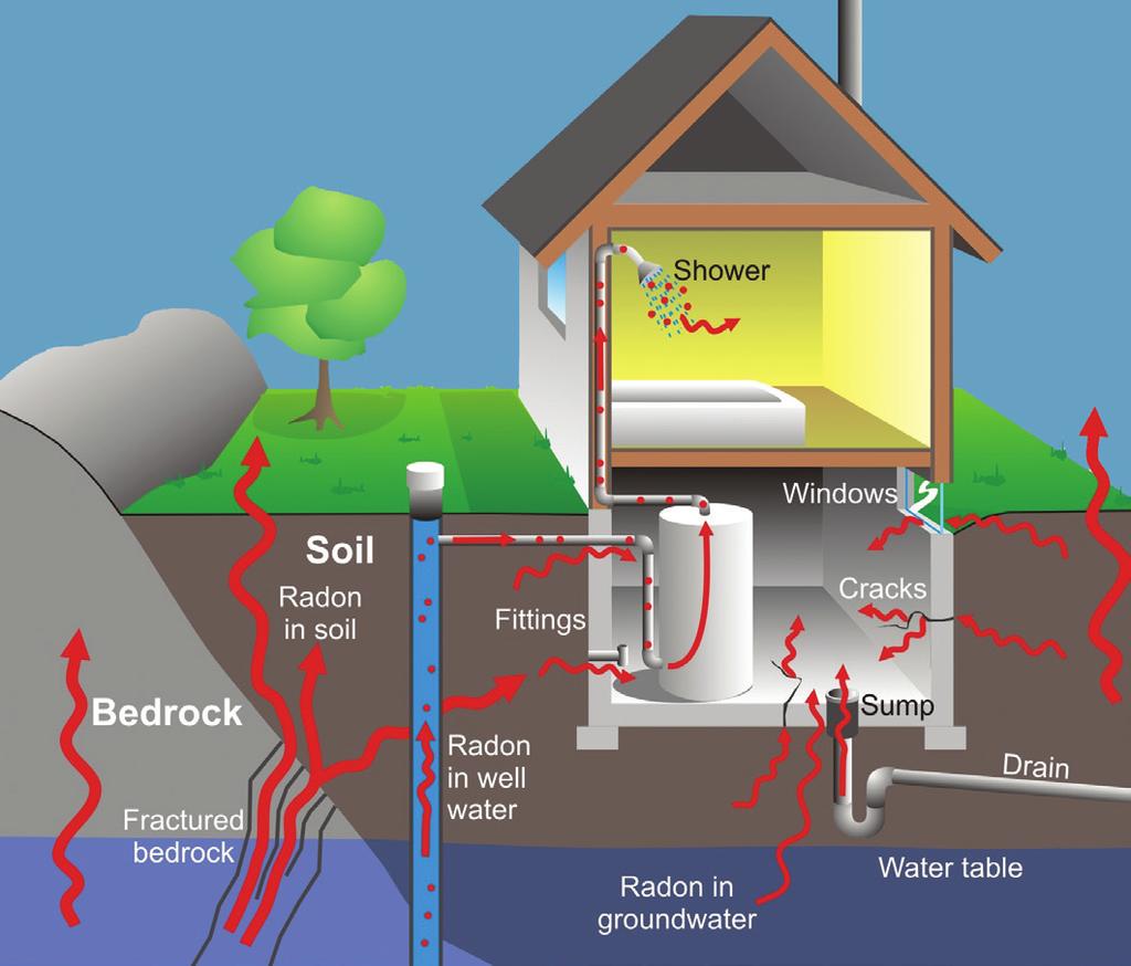 FIGURE 2 RADON IS EASY TO DETECT AND REDUCE IN A HOME There are two options for testing a house for radon: to purchase a do-it-yourself radon test kit or to hire a radon measurement professional.