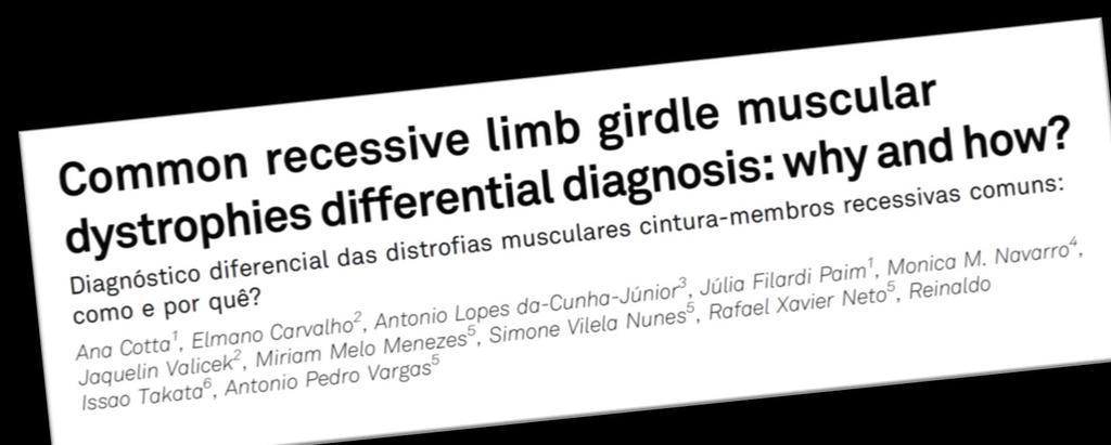 The most common limb girdle muscular dystrophy subtypes reported