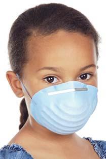 Using Facemasks or Respirators Avoid close contact (less than about 6 feet away) with the sick person as much as possible.