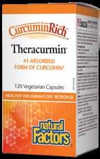 Amazing relief for pain and inflammation THERACURMIN : #1 ABSORBED FORM OF CURCUMIN CurcuminRich contains Theracurmin, the most bioavailable form of curcumin on the market.