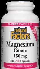 FREE Magnesium Citrate HEALTHY MUSCLE FUNCTION BONUS BOTTLE