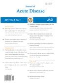 28 J Acute Dis 2017; 6(1): 28-32 Journal of Acute Disease journal homepage: www.jadweb.org Original article https://doi.org/10.12980/jad.6.2017jadweb-2016-0061 2017 by the Journal of Acute Disease.