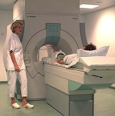 Diagnosis: magnetic resonance imaging (MRI) Noninvasive Good soft tissue contrast No ionizing radiation